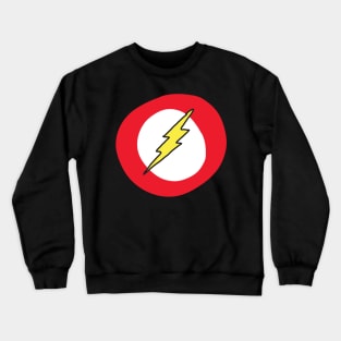 superhero lightning bolt logo Crewneck Sweatshirt